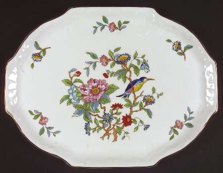 Pembroke (Gold Trim) Dresser Tray