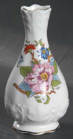 Pembroke (Gold Trim) 4" Bud Vase