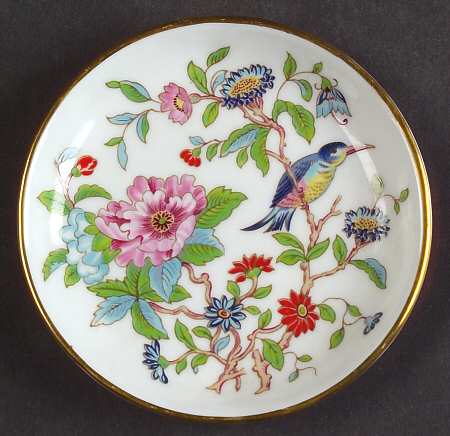Pembroke (Gold Trim) Butter Pat