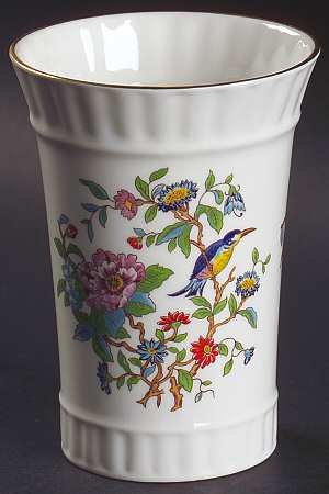 Pembroke (Gold Trim) 5" Vase