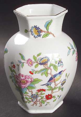 Pembroke (Gold Trim) 5" Chelford Vase