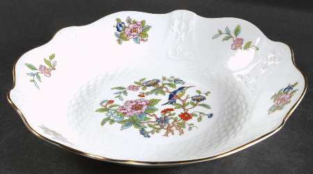 Pembroke (Gold Trim) Clyde Center Bowl