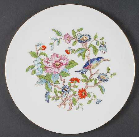 Pembroke (Gold Trim) Cookie Plate