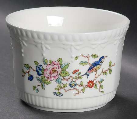 Pembroke (Gold Trim) 3" Cachepot