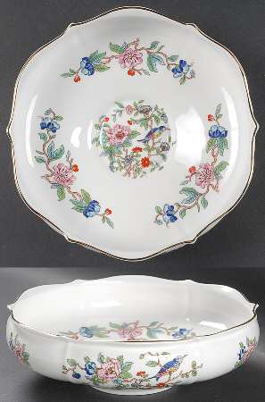 Pembroke (Gold Trim) Edwardian Bowl