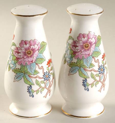 Pembroke (Gold Trim) Salt & Pepper Set