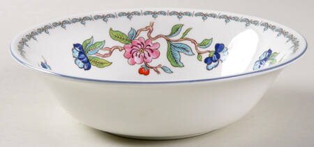 Pembroke (Blue Trim) Coupe Cereal Bowl