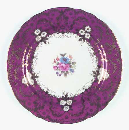 Royalty Red Salad Plate