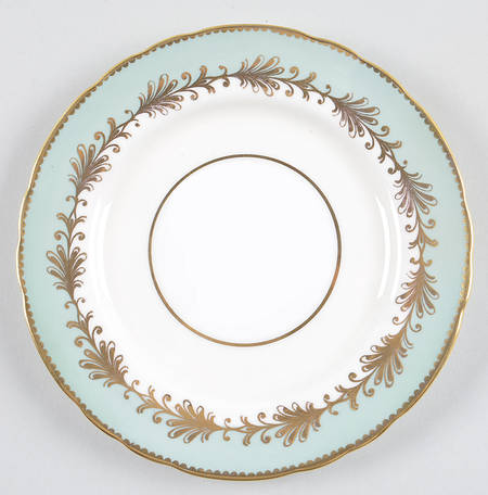 Rutland Nile Sage Green (Scalloped) Bread & Butter Plate