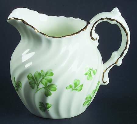 Shamrock Cream (Rim Shape) Mini Creamer