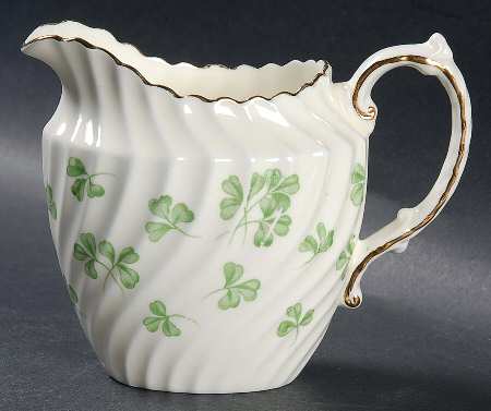 Shamrock Cream (Rim Shape) Creamer