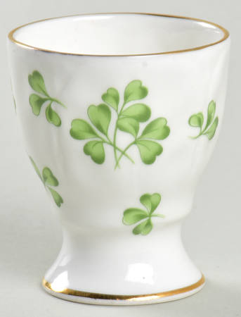 Shamrock (Crocus, Coupe Shape) Single Egg Cup