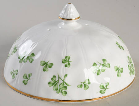 Shamrock (Crocus, Coupe Shape) Lid for Round Butter
