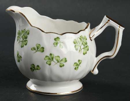 Shamrock (Crocus, Coupe Shape) Creamer