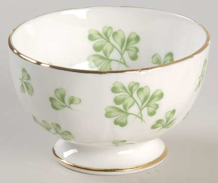 Shamrock (Crocus, Coupe Shape) Mini Open Sugar Bowl