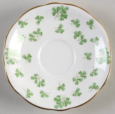 Shamrock (Rim, Scalloped) Saucer