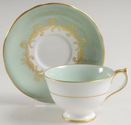 Sherwood Footed Cup & Saucer Set