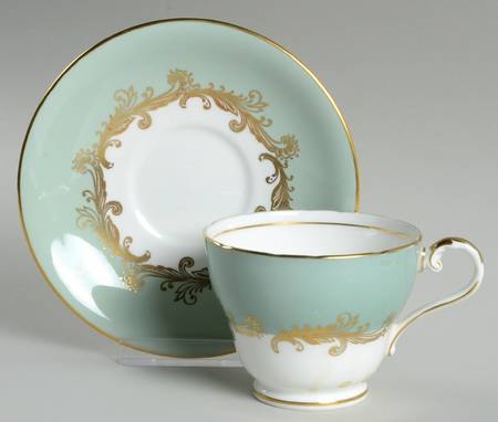 Sherwood Footed Cup & Saucer Set