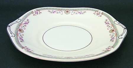 Shelbourne Square Handled Cake Plate