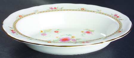 Shangri-La 10" Oval Vegetable Bowl