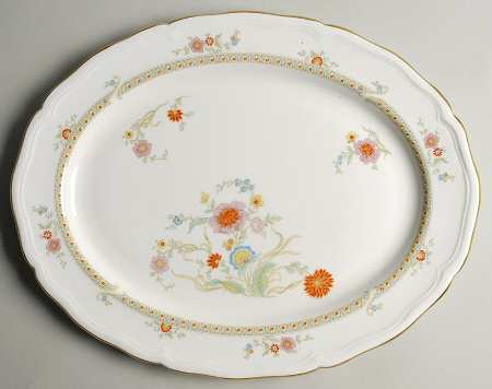 Shangri-La 16" Oval Serving Platter