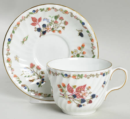 Somerset Flat Cup & Saucer Set