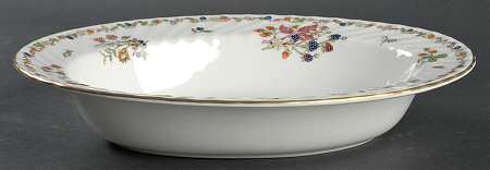 Somerset 10" Oval Vegetable Bowl