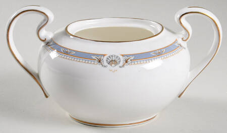 South Pacific Blue Sugar Bowl No Lid