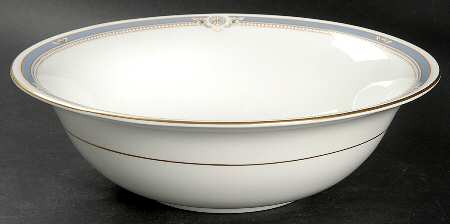 South Pacific Blue 9" Round Vegetable Bowl