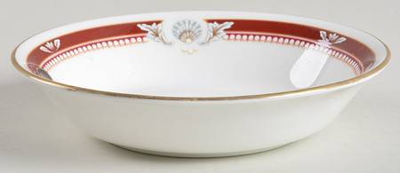 South Pacific Red Maroon Fruit/Dessert (Sauce) Bowl