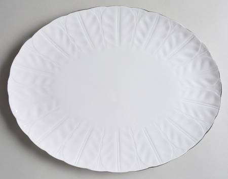 Spring Crocus 14" Oval Serving Platter