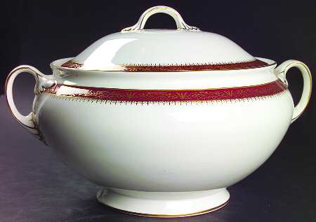 Warwick Red (Smooth) Tureen &  Lid