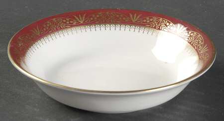 Warwick Red (Smooth) Fruit/Dessert (Sauce) Bowl