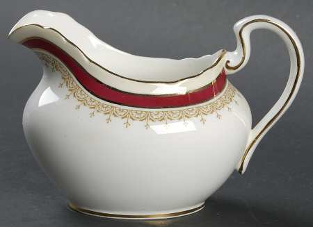 Wendover Maroon Creamer