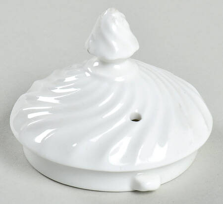 White Swirl Lid for Mini Coffee Pot