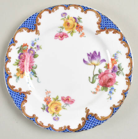 Wilton Blue (Heavy Gold) Bread & Butter Plate