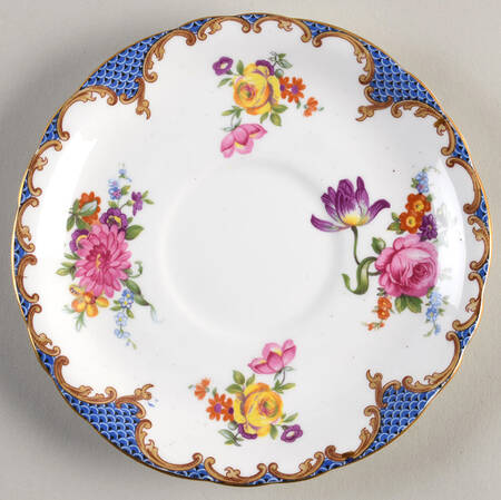 Wilton Blue (Heavy Gold) Saucer for Cream Soup Bowl