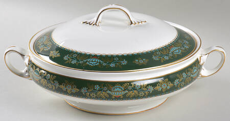 Winchester (Green) Round Covered Vegetable