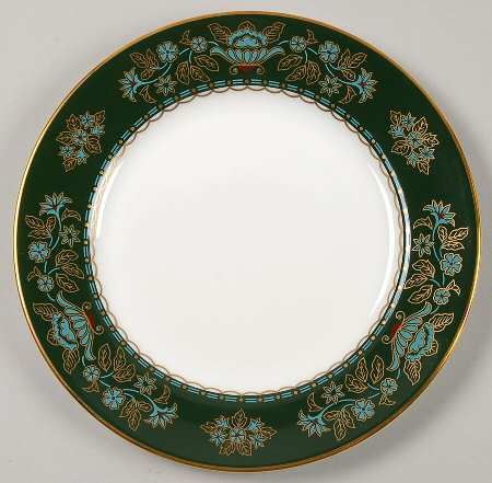 Winchester (Green) Bread & Butter Plate