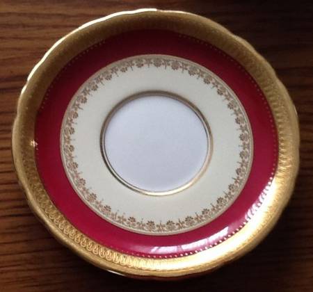 Windsor Ruby Saucer for Cream Soup Bowl