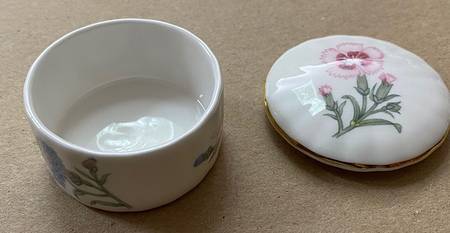 Wild Tudor Round Pill Box with Lid