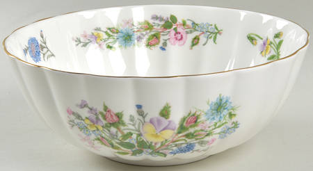 Wild Tudor 7" Round Fluted Bowl