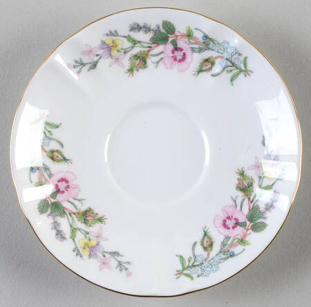 Wild Tudor Saucer for Flat Cup