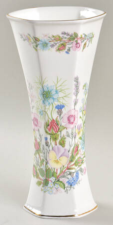 Wild Tudor 8" Hexagonal Bud Vase