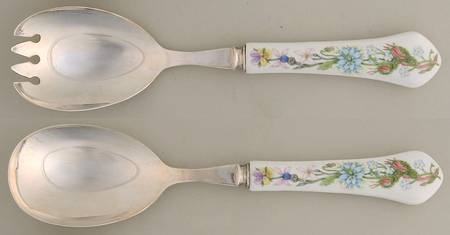 Wild Tudor (2 Piece) Salad Set with Stainless Bowl