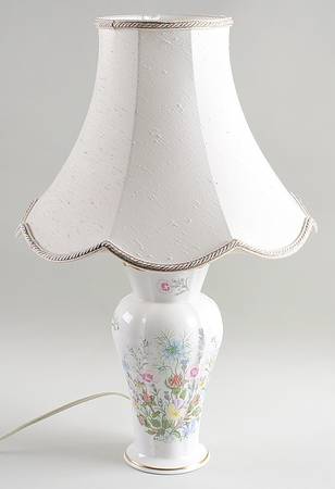 Wild Tudor 22" Electric Lamp & Shade