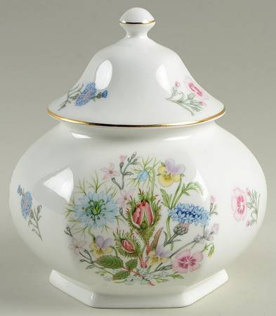 Wild Tudor Small Hexagonal Ginger Jar & Lid