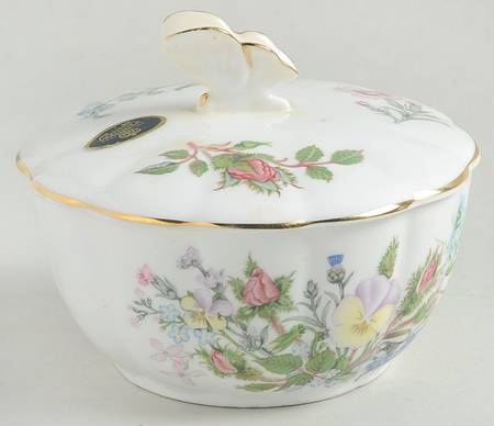 Wild Tudor Powder Box with Lid