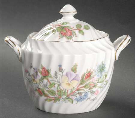 Wild Tudor Sugar Bowl & Lid