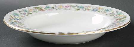 Wild Tudor Large Rim Soup Bowl